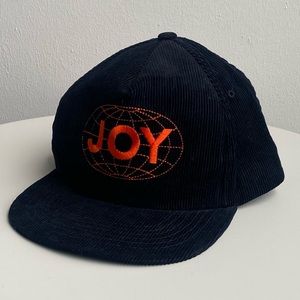 Vintage “JOY” Corduroy SnapBack Hat